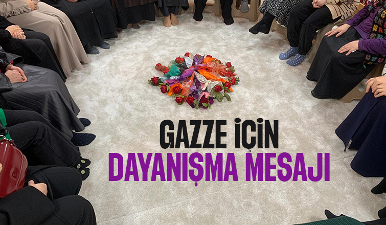 Beyazay Derneği'nden Gazze için dayanışma mesajı