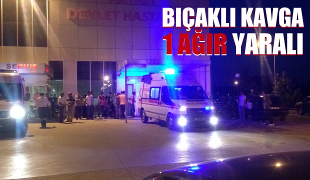 Bıçaklı Kavga 1 Yaralı
