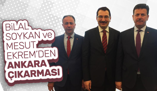 Bilal Soykan ve Mesut Ekrem Ankara da