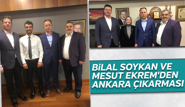 Bilal Soykan ve Mesut Ekrem den Ankara çıkarması