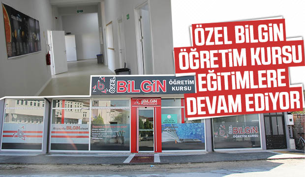 Bilgin Özel Öğretim Kursunda kayıtlar devam ediyor
