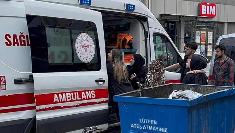Binadan düştü, tente hayatını kurtardı