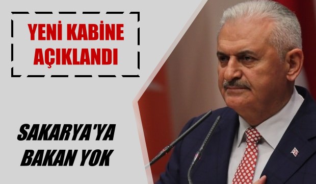 Binali Yıldırım 65. hükümetin kabinesini açıkladı