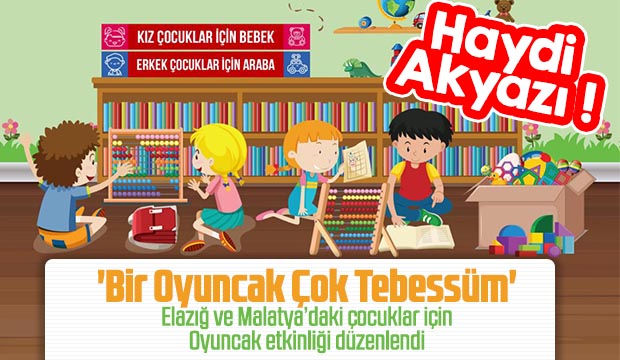 Bir Oyuncak Çok Tebessüm etkinliği düzenlendi