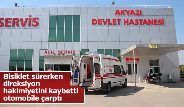 Bisiklet Sürerken Direksiyon Hakimiyetini Kaybetti