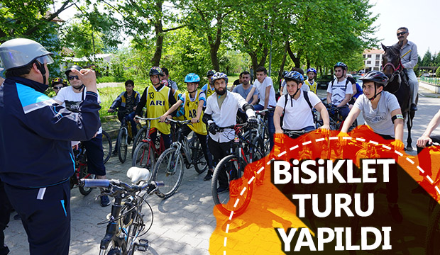 Bisiklet turu yapıldı