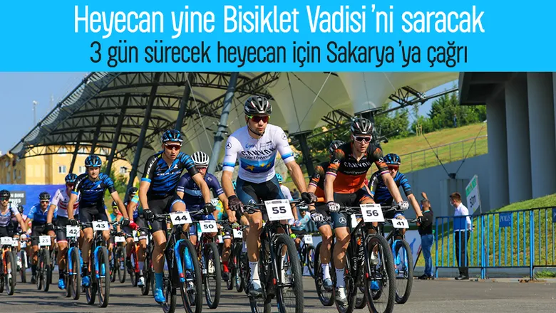 Bisikletin kalbi Sakarya'da atacak