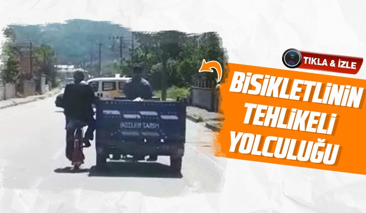 Bisikletlinin tehlikeli yolculuğu