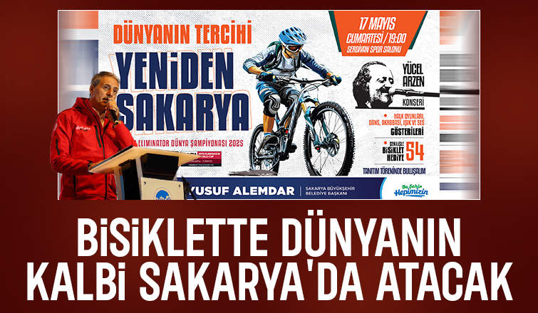 Bisiklette Dünya Şampiyonası ve Dünya Kupası Sakarya’da