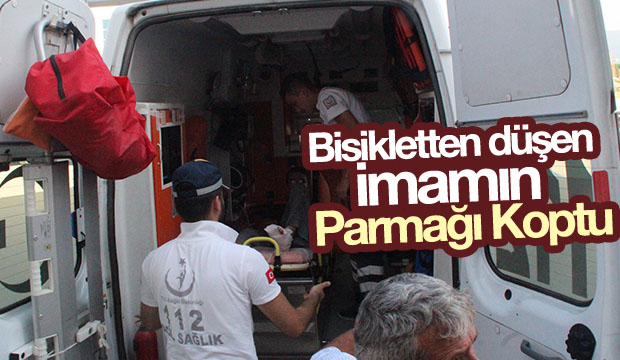 Bisikletten Düşen İmamın Baş Parmağı Koptu