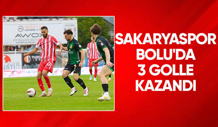 Boluspor: 2 - Sakaryaspor: 3