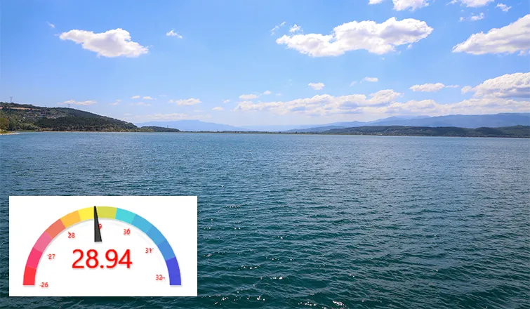 Böylesi daha önce görülmedi; Sapanca Gölü o seviyeye düştü