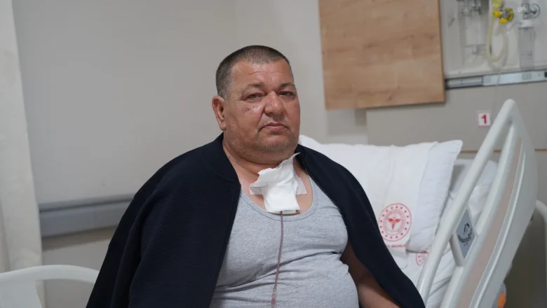 Boynundan 542 gramlık kitle çıktı