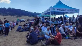 Boztepe Sultanpınar Yaylası Mevlit Programı yapıldı
