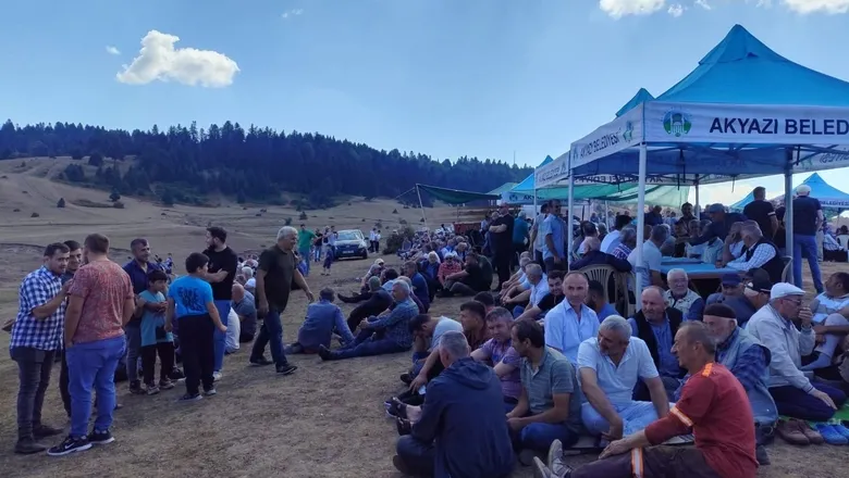 Boztepe Sultanpınar Yaylası Mevlit Programı yapıldı