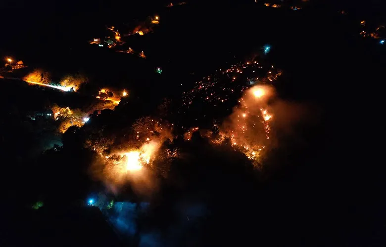 Boztepe yangını ile bağlantılı bir kişi tutuklandı