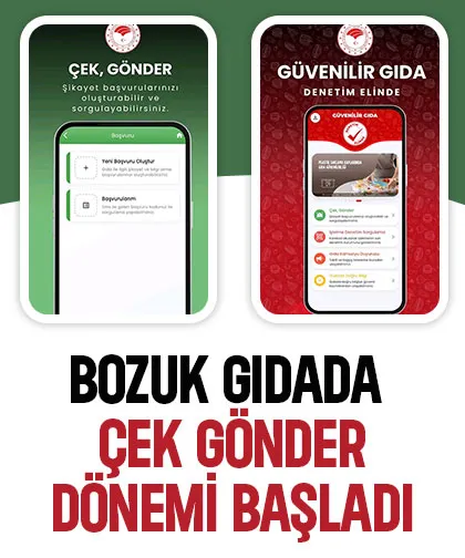 Bozuk gıdaya ihbarda yeni dönem başladı