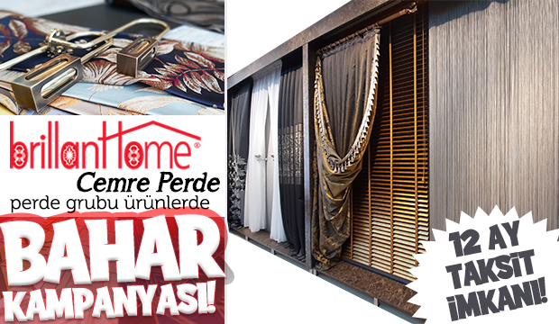 Brillant Cemre Perdeden Bahar Kampanyası