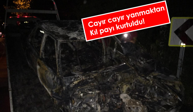 Bu araçtan çıkmayı başardı