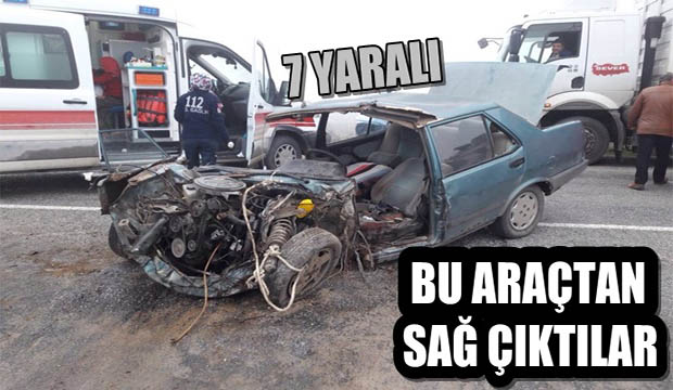 Bu araçtan sağ çıktılar 
