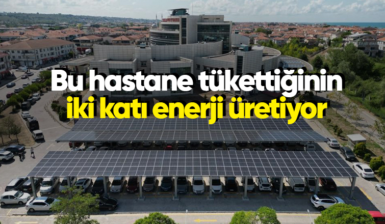 Bu hastane kendi elektriğini üretiyor