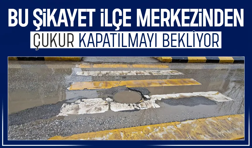 Bu şikayet Ada Caddesi'nden
