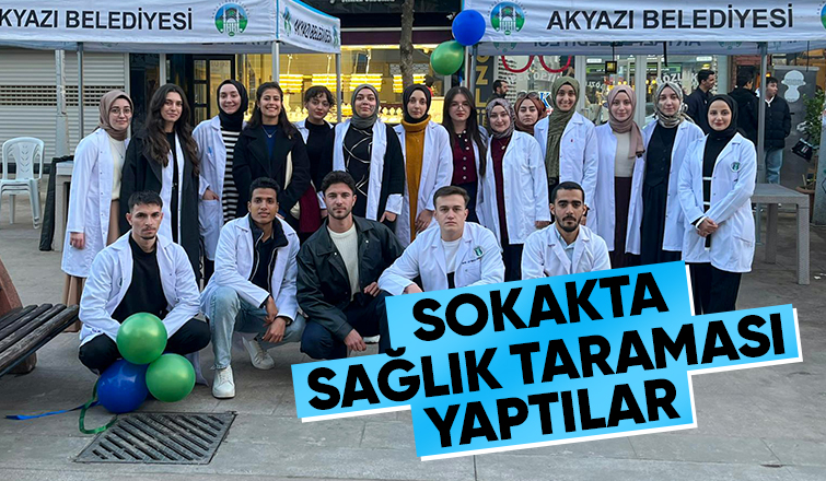 Bu sokakta sağlık var