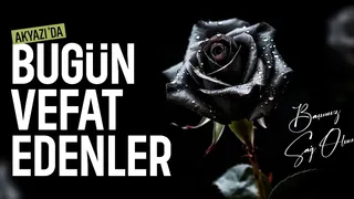 Bugün ilçemizde vefat edenler