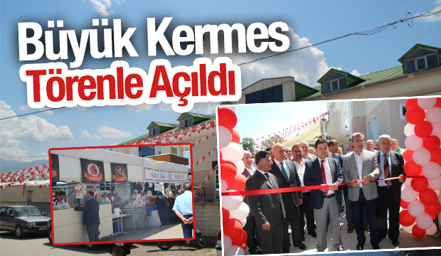 Büyük Kermes Törenle Açıldı