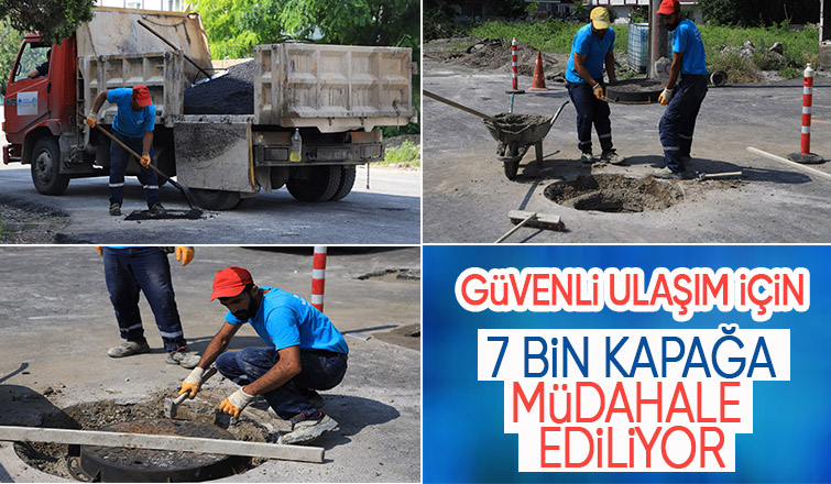 Büyükşehir 7 bin rögara müdahale ediyor