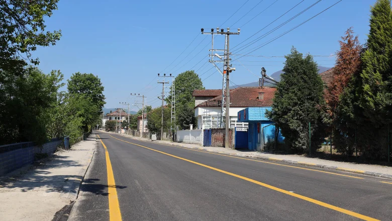 Büyükşehir 8 kilometrelik güzergahı sil baştan yeniledi