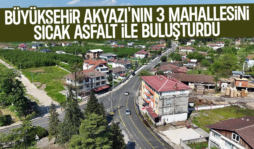 Büyükşehir 8 kilometrelik güzergahı sil baştan yeniledi