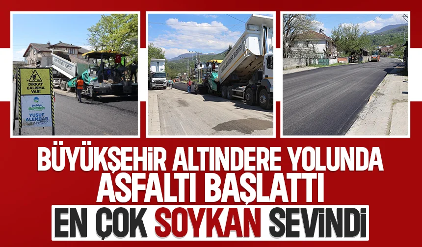 Büyükşehir asfalt sezonunu Akyazı’da açtı