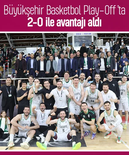 Büyükşehir Basketbol Play-Off’ta 2-0 ile avantajı aldı