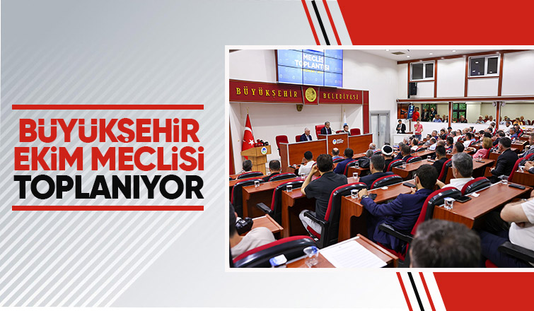 Büyükşehir meclisi toplanıyor