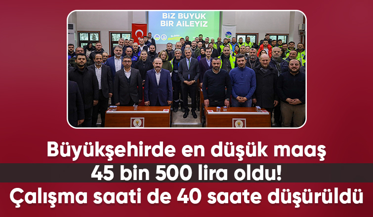 Büyükşehir ve SASKİ’de sözleşme sevinci