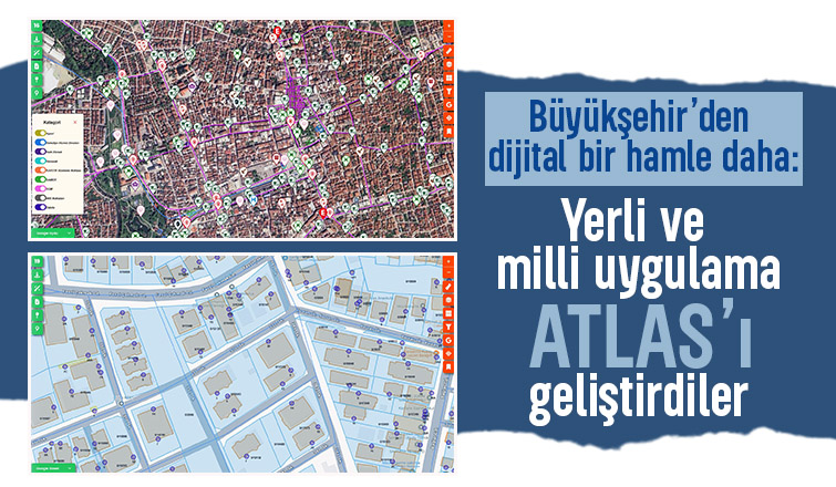 Büyükşehirden Atlas uygulaması