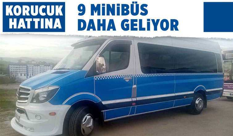 Büyükşehirden Korucuk hattında 9 kiralık minibüs hattı