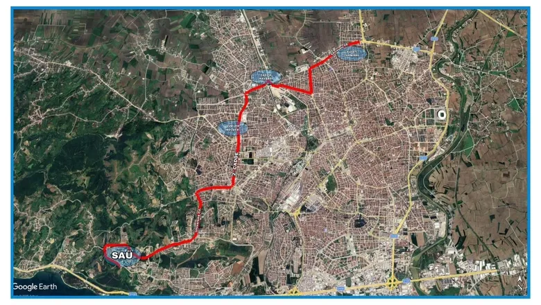 Büyükşehirin o hattı ilaç oldu