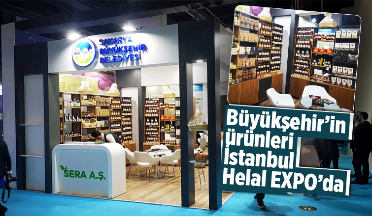 Büyükşehir’in ürünleri İstanbul Helal EXPO’da