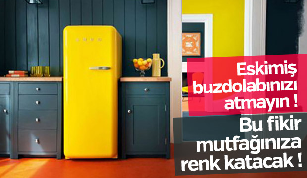 Buzdolabınıza Renk Katın
