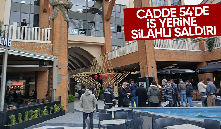 Cadde54'de silahlı saldırı