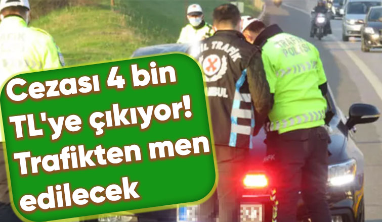 Çakarlı araç kullananlara kötü haber