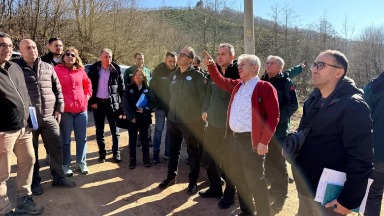 Çamdağı Barajı’nda saha incelemesi