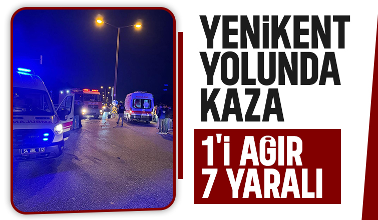 Camili'de feci kaza: 7 yaralı