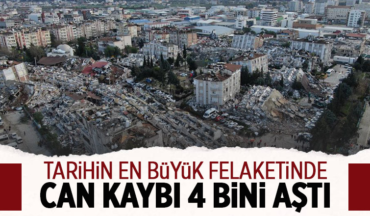 Can kaybı 4 bini aştı