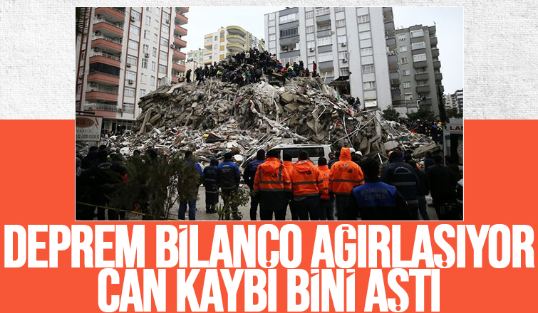 Can kaybı bini aştı