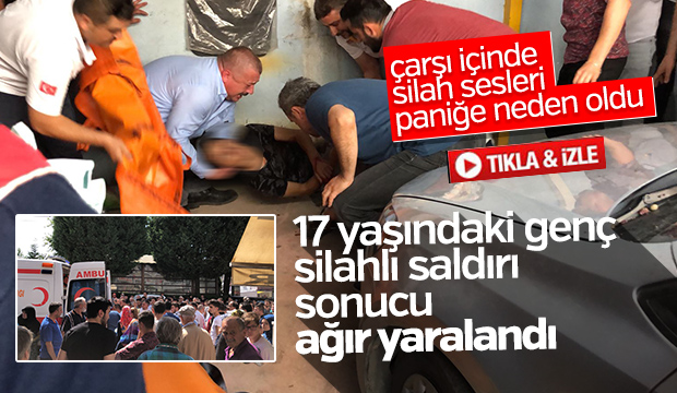 Çarşı İçinde Silahlı Kavga