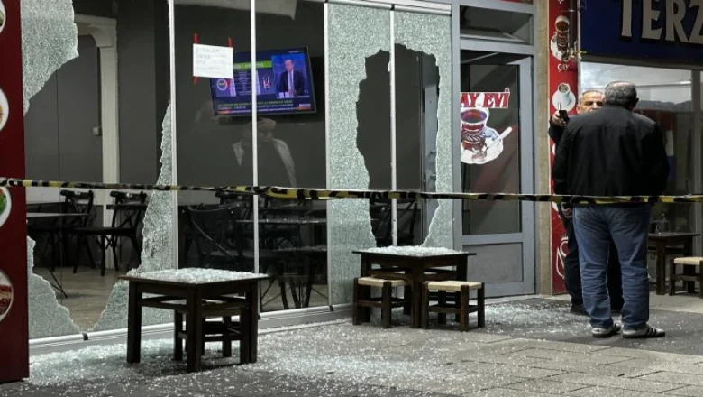 Çay ocağını taramıştı; Polis failin peşinde