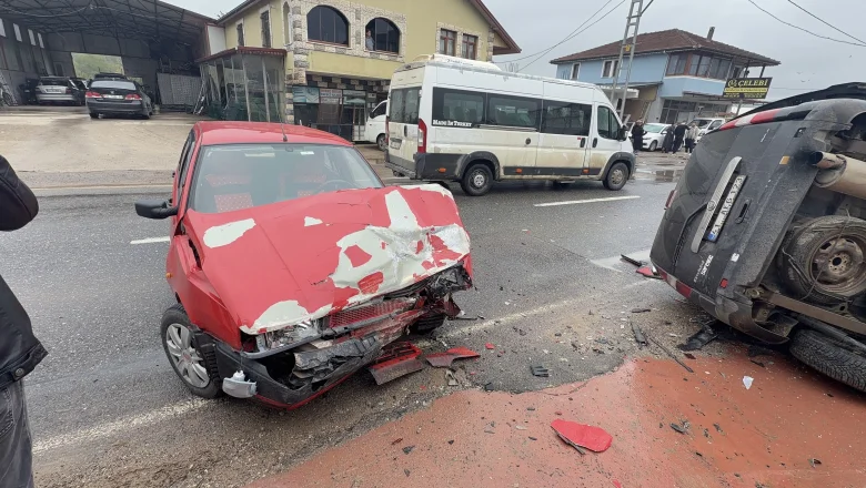 Cebeci Kefken yolunda feci kaza
